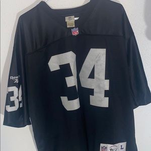 Black and gray Jersey Raiders